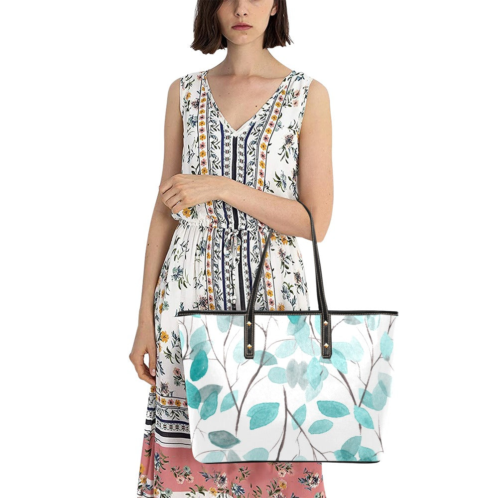 PU Leather Tote Bag