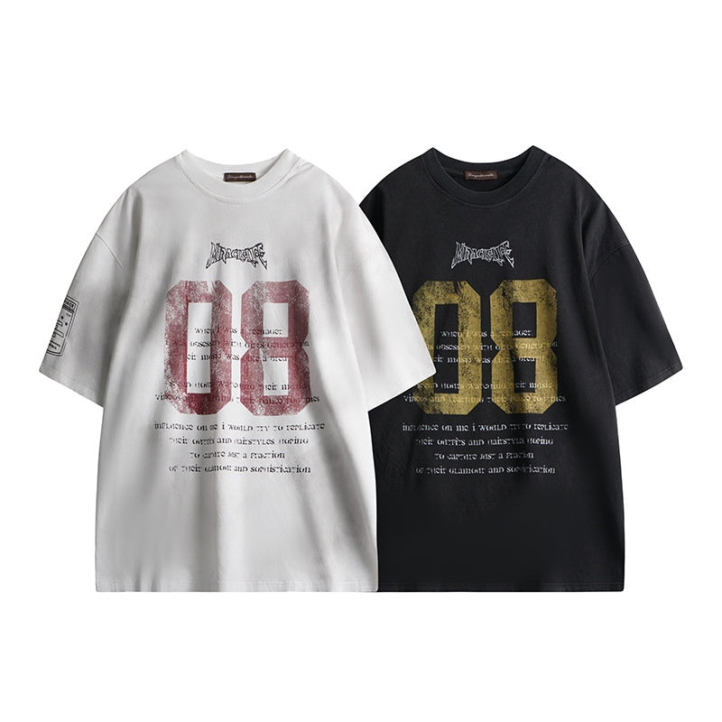 Short Sleeve T-Shirt Summer Design Loose Casual Couple