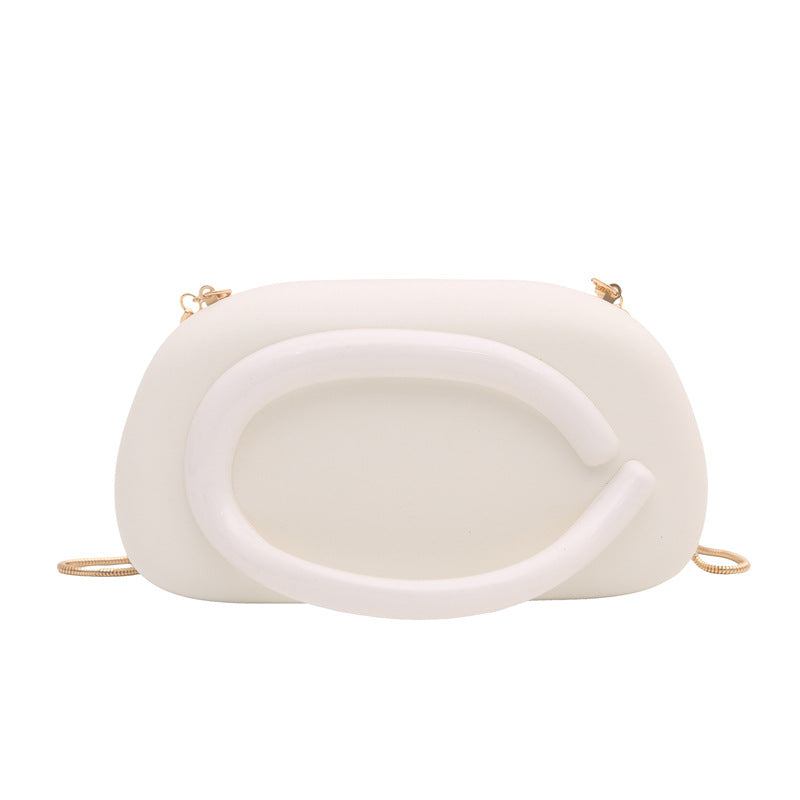 Elegant Chain Strap Clutch Bag