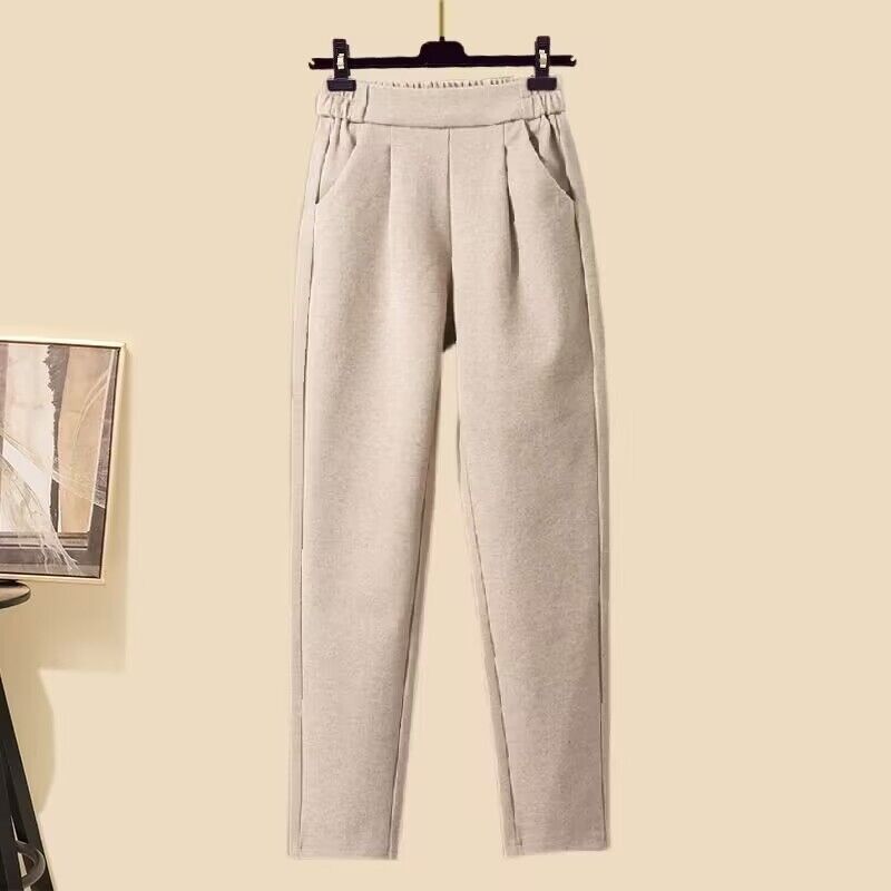 Dames puffervest coltrui baggy broek tweedelige/driedelige set of los