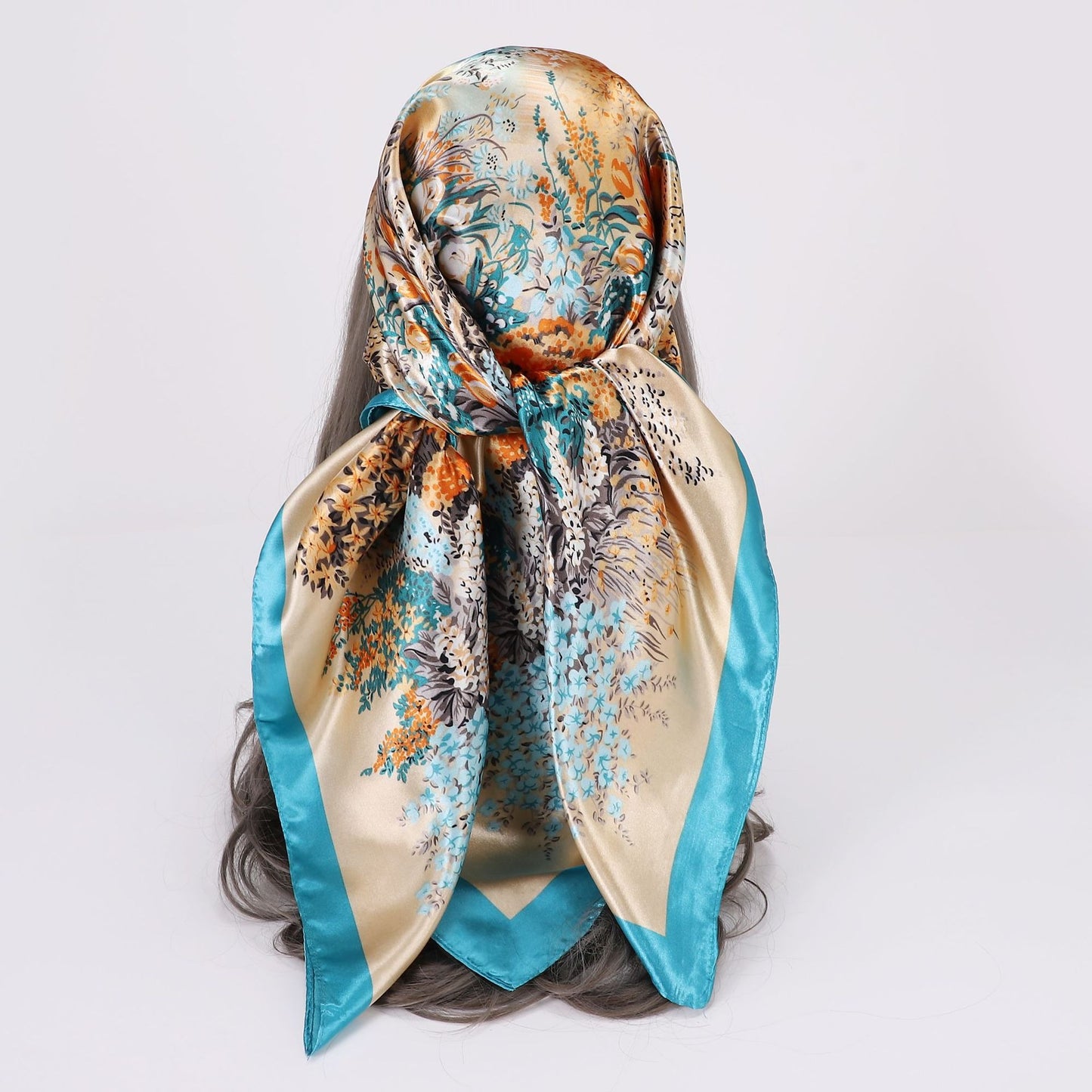 True scarves women's square scarves headscarves shawls