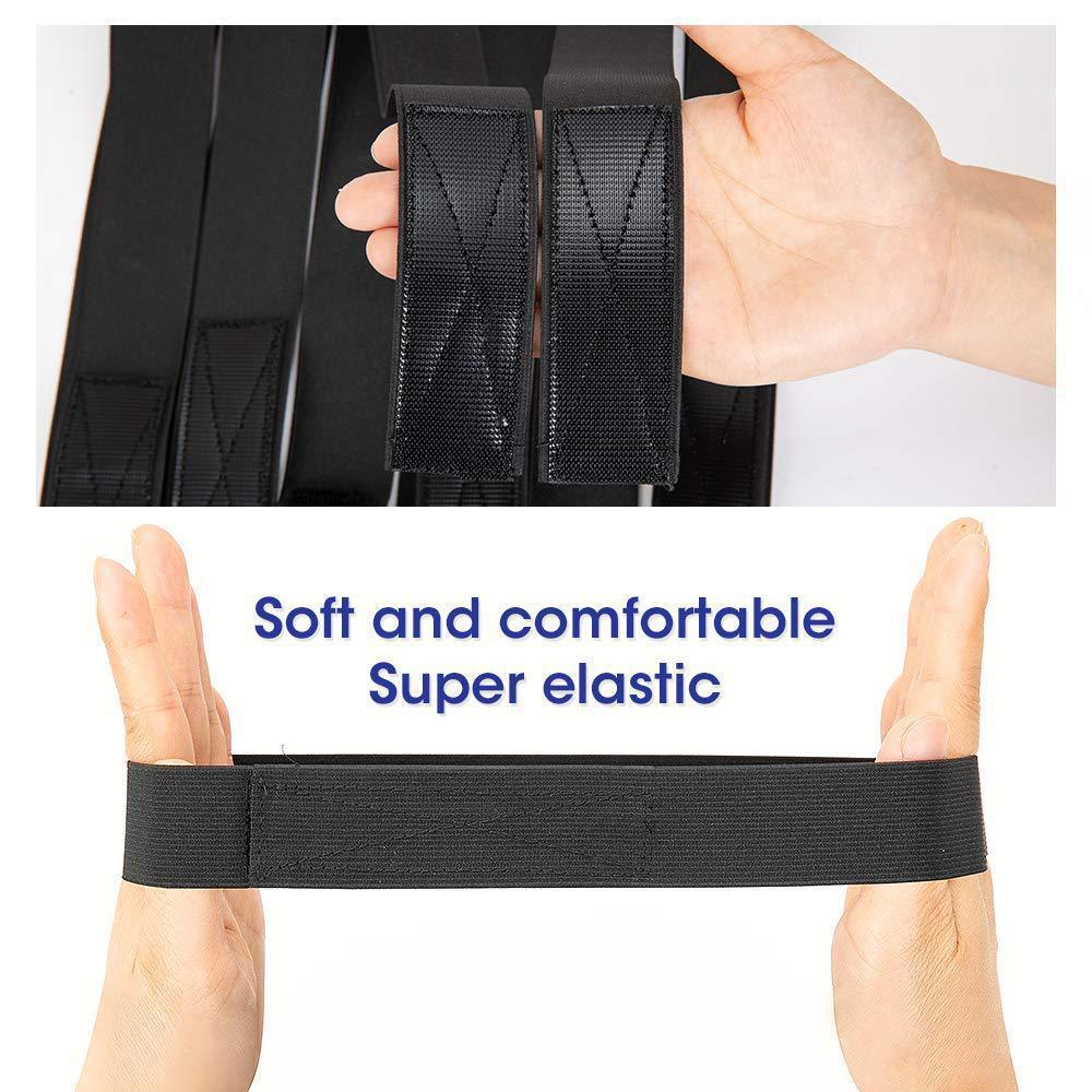 Elastische pruik band