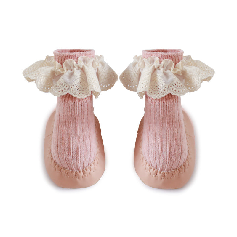 Baby walking socks and shoes