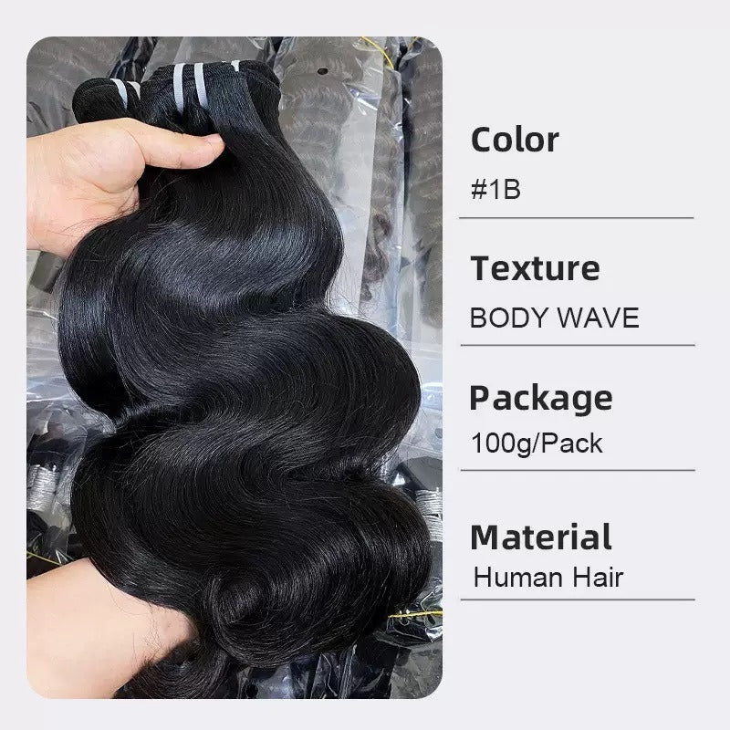 Real human hair fringe
