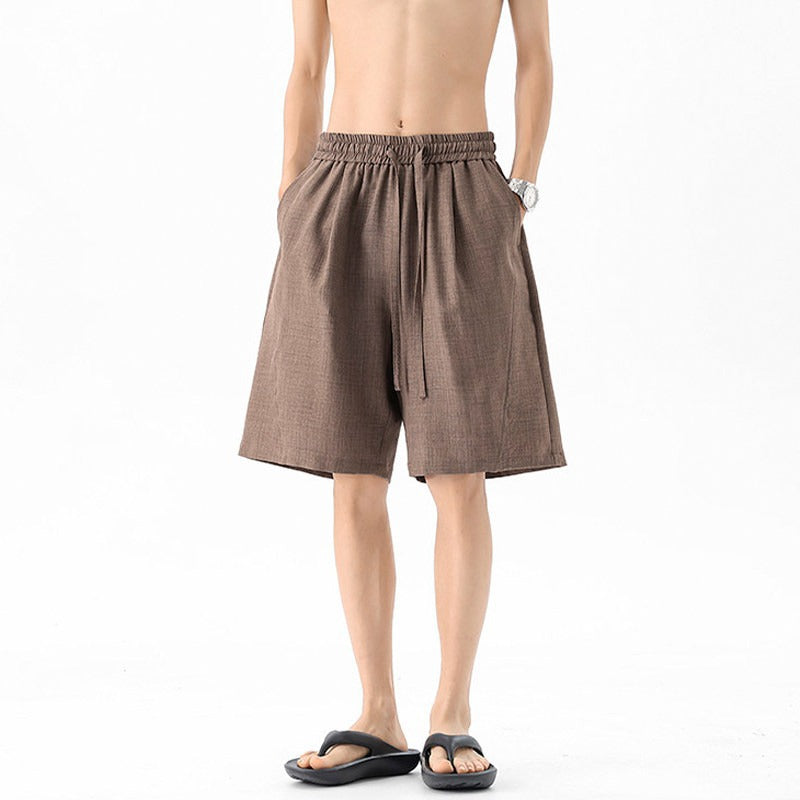 Men's Short Pants Lightweight Breathable Cooling Five-Panel Shorts