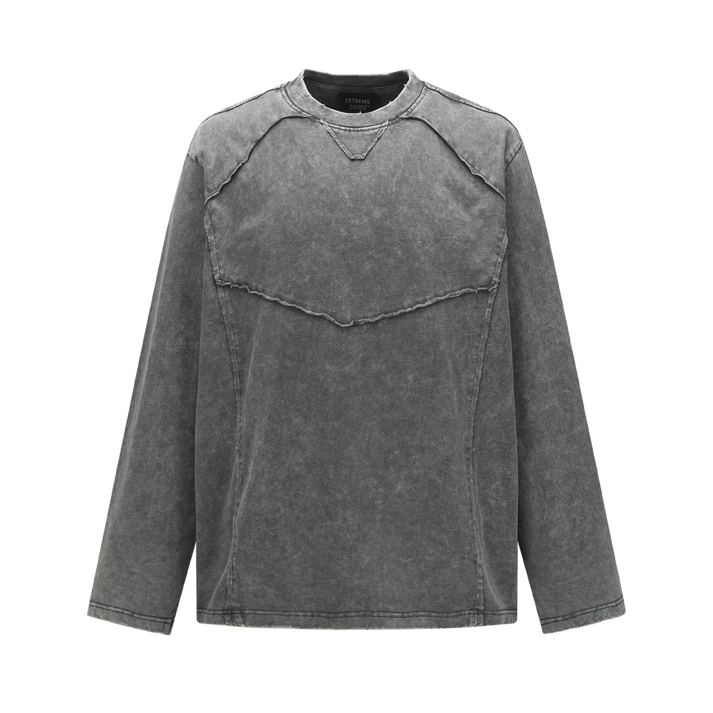Wash and make old frayed hoodies with water