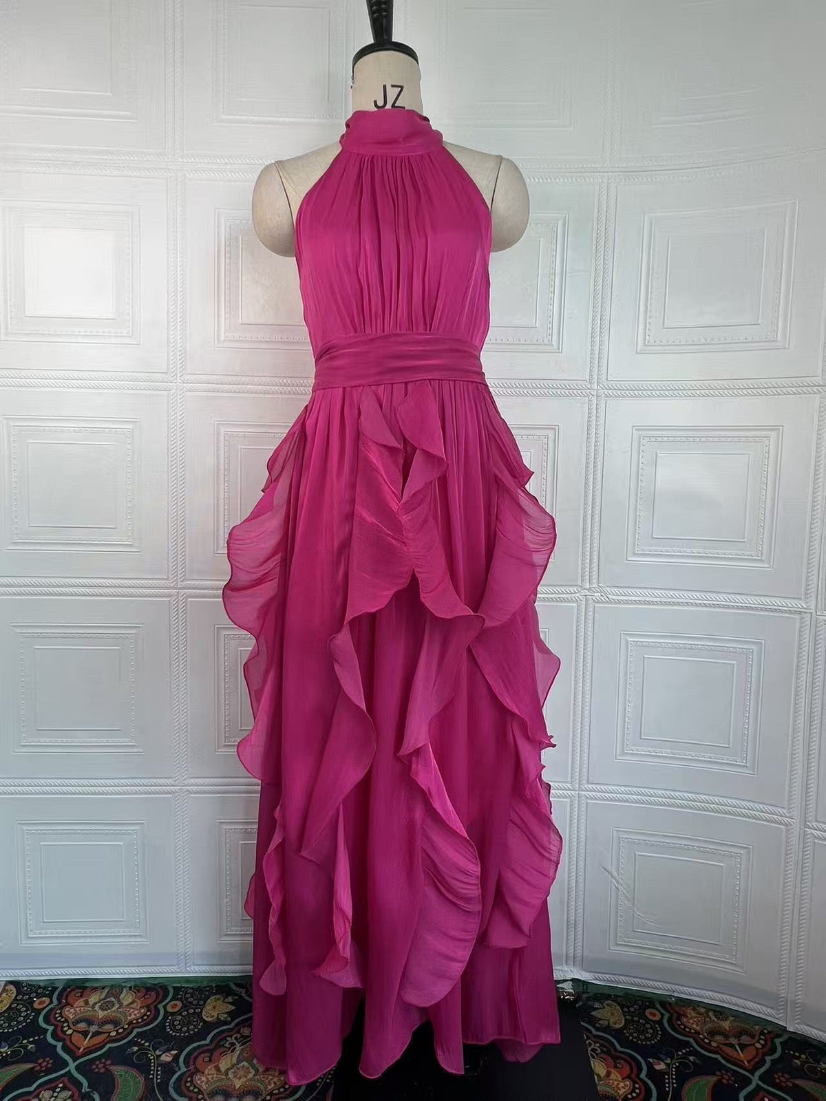 French Elegant Layered Cake Dress