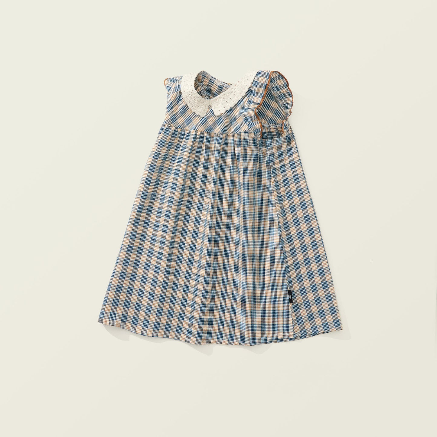 Cute Checkered Dress for Kids