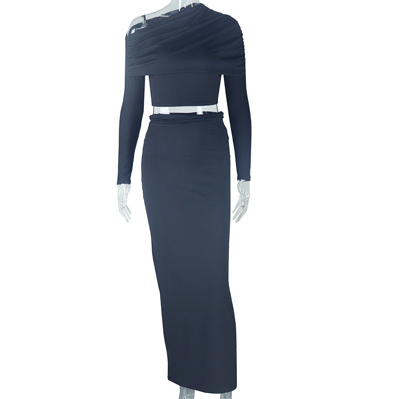 Comfortabel cropped dameskostuum