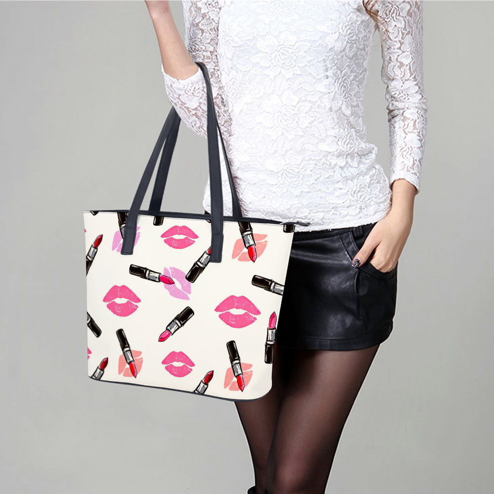 Leather lady's handbag