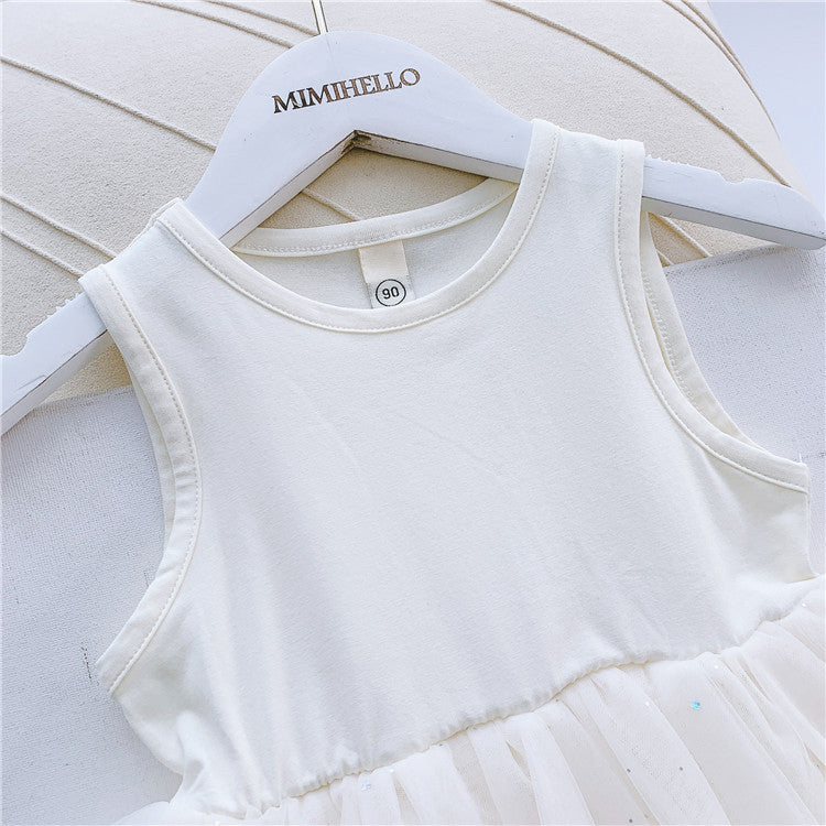 Meisjes gebreide trui met cardigan