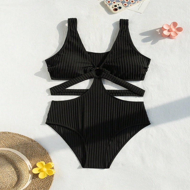 Sexy One-Piece Bikini Swimwear for Women, Elegant and Seductive Design