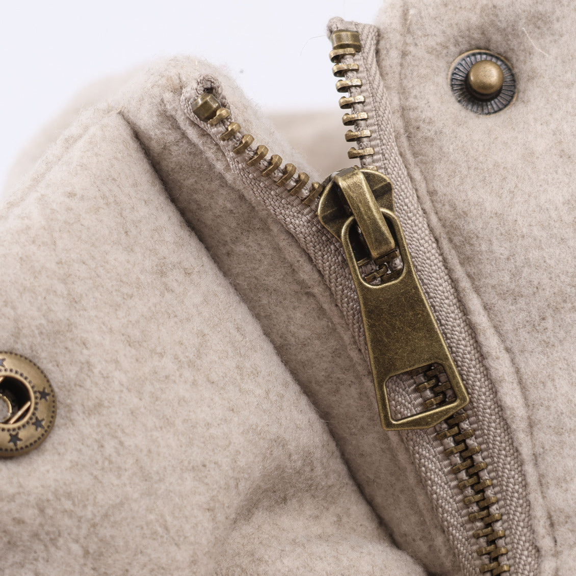 Dames casual losvallende jas met opstaande kraag