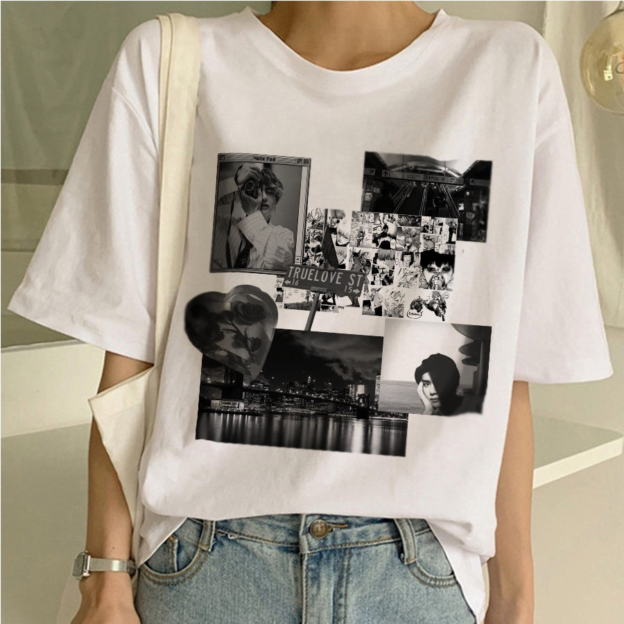 Dames T-shirt met print