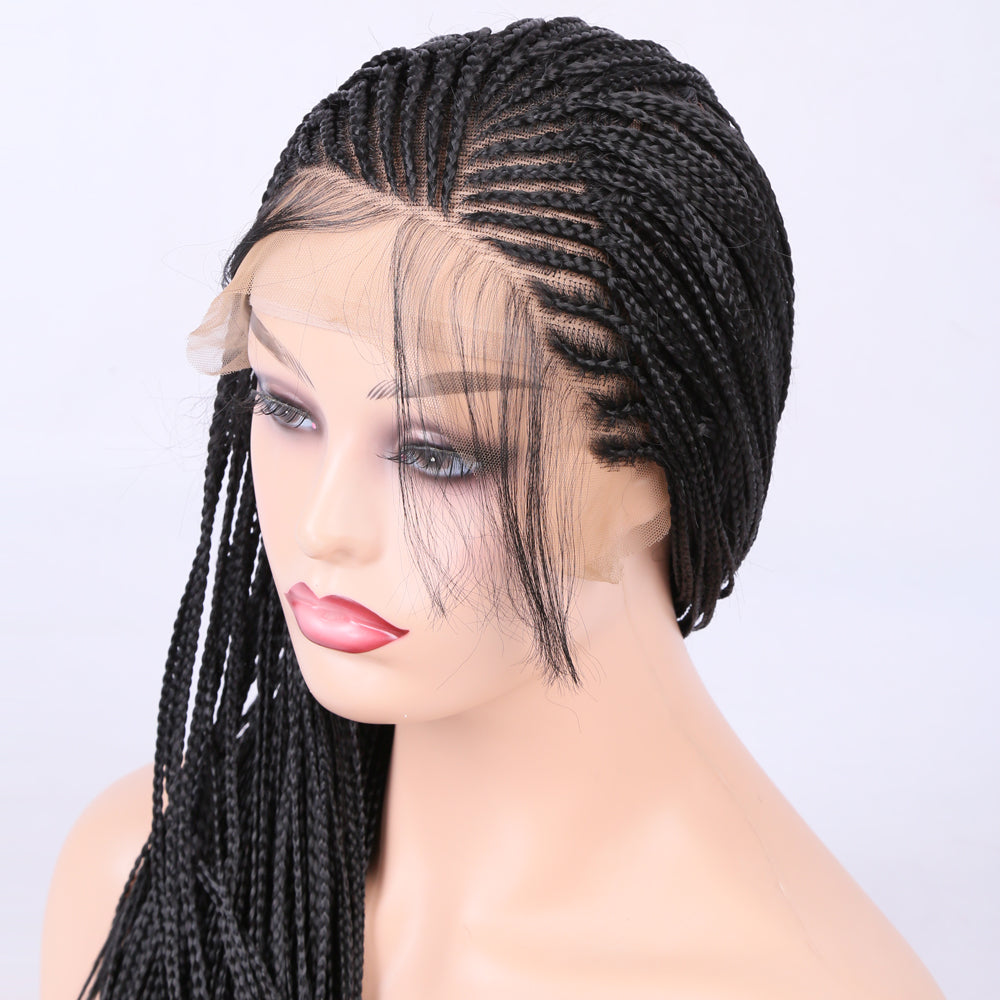Gevlochten Lace Front Pruik