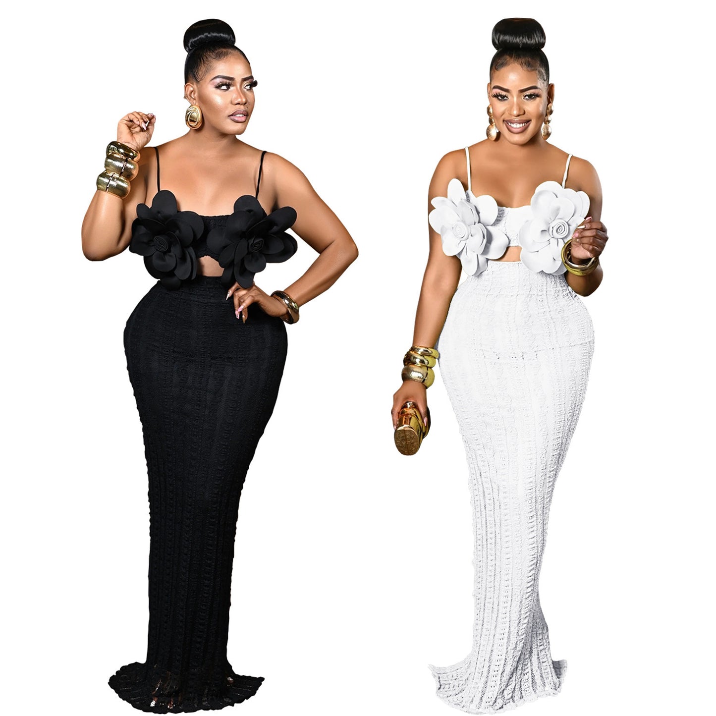 Amerikaanse dameskleding sexy kant corsage rugloze slingjurk