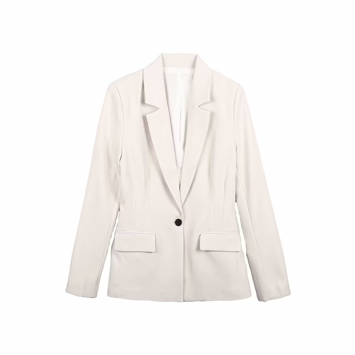 Elegant slank gesneden colbert in forenzenstijl