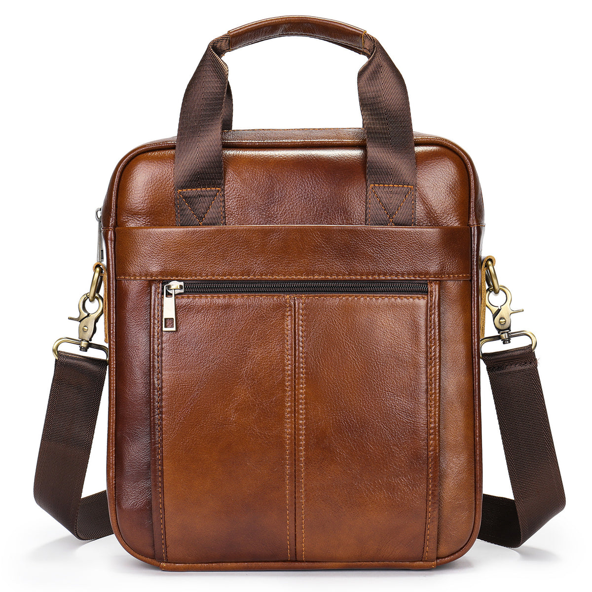 Genuine Cowhide Mens Business Briefcase