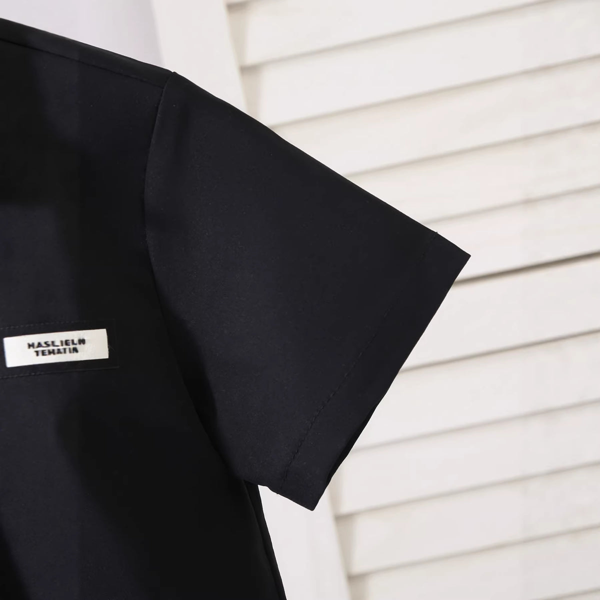 short-sleeve shirt set for boys, collar shirt and shorts two-piece set