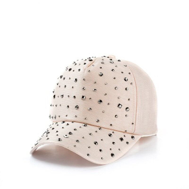 Unisex Streetwear Pet Katoen Ademende Mesh Of Dicht Met Strass Unisex