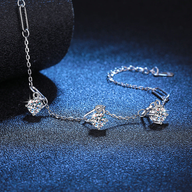 S925 1.5 karaat moissanite armband