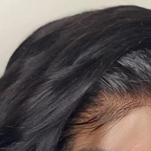 Korte synthetische lace wig met grote krullen