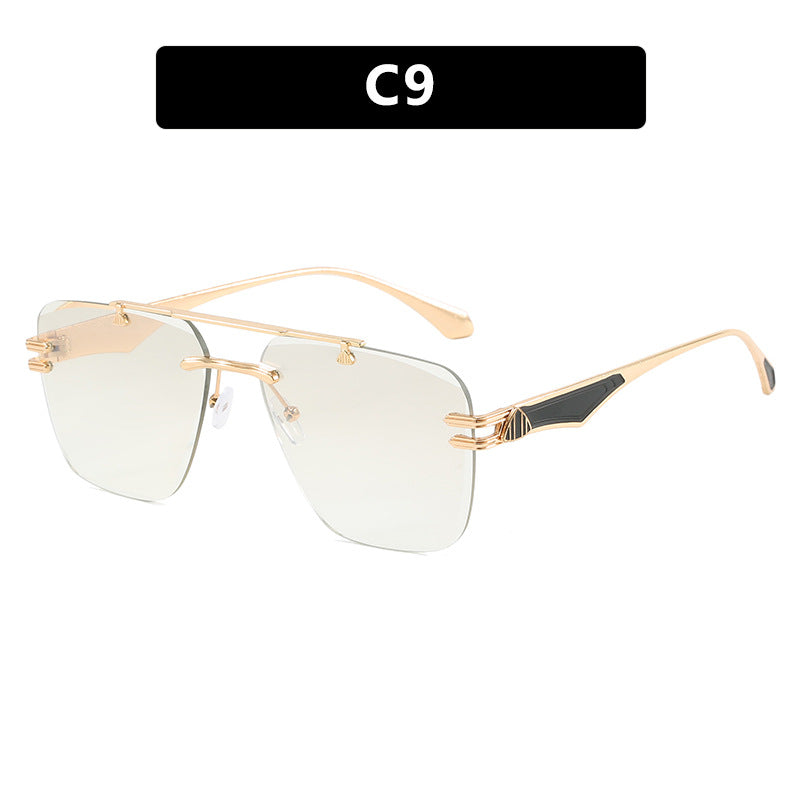 Montuurloze trendy dames zonnebril UV-bestendig