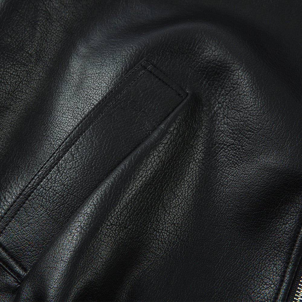 High-end PU-leren jacket voor heren