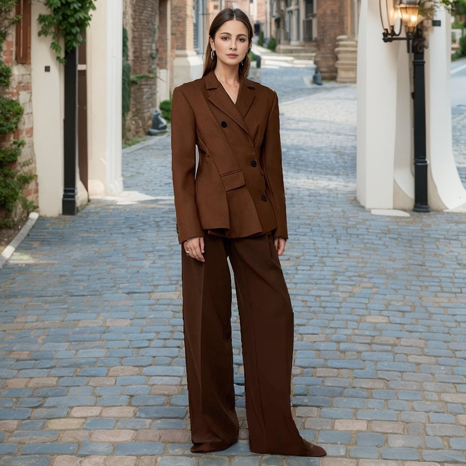 Design Sense Tailleverkleinend Deconstructief Blazer