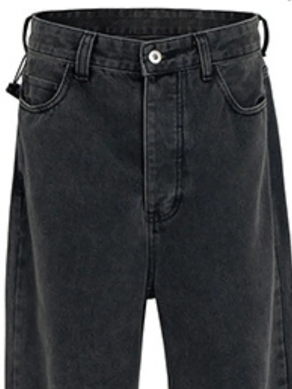 Heren jeans met wijde pijpen