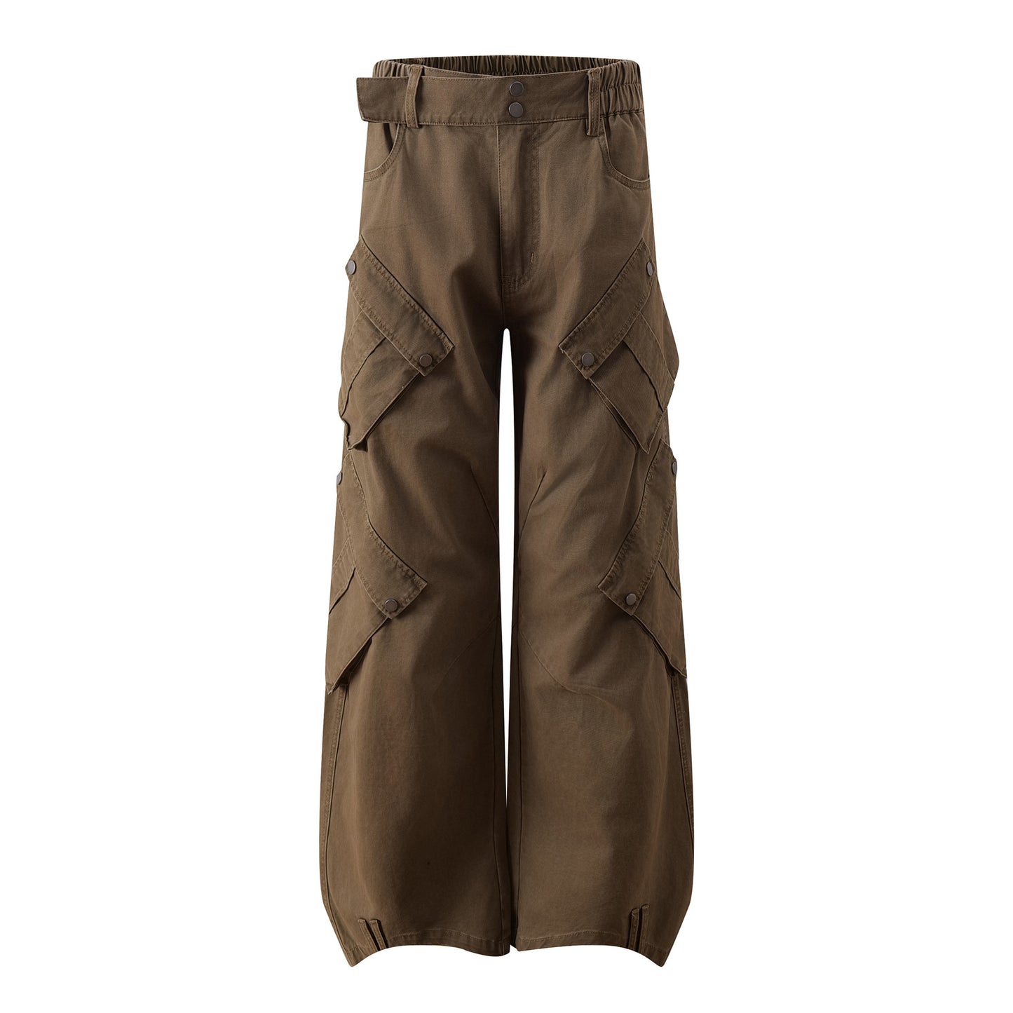 Work pants trendy brand men's multi pocket casual pants