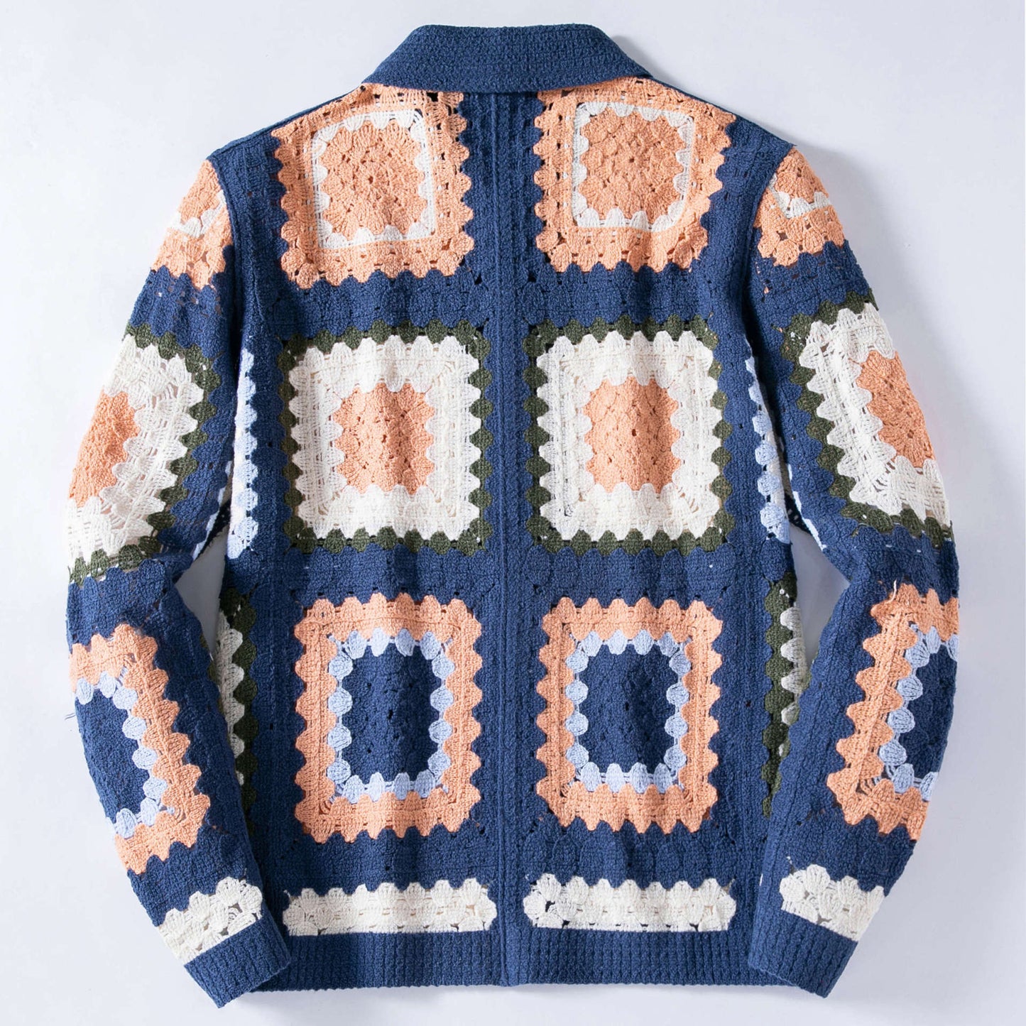 Acrylic Thin-knit Mesh Knitwear