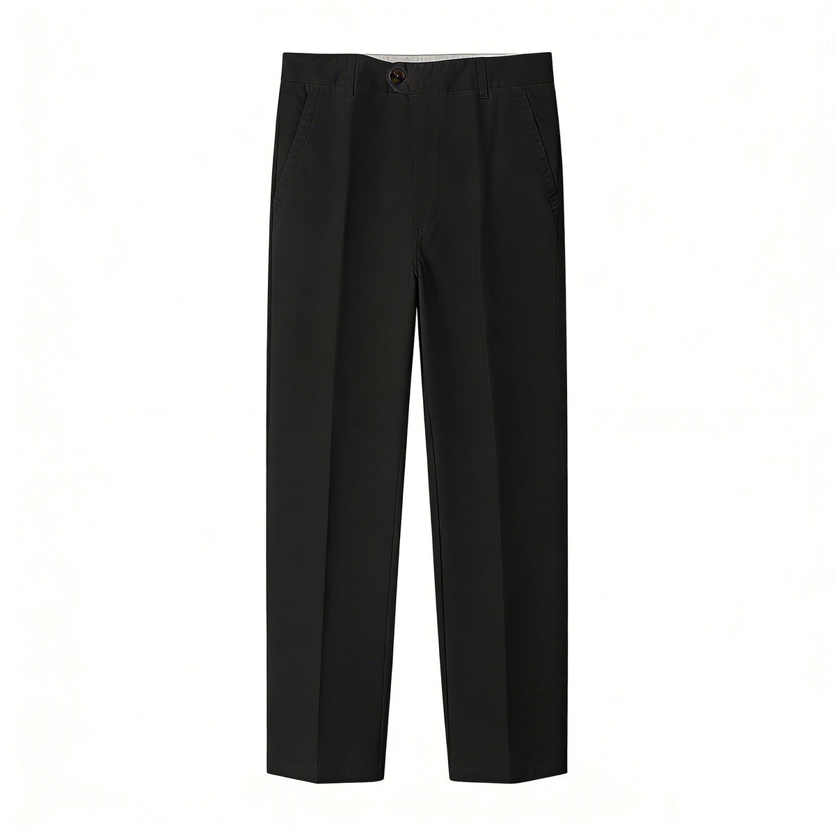 Men's Straight-Leg Cotton Casual Pants