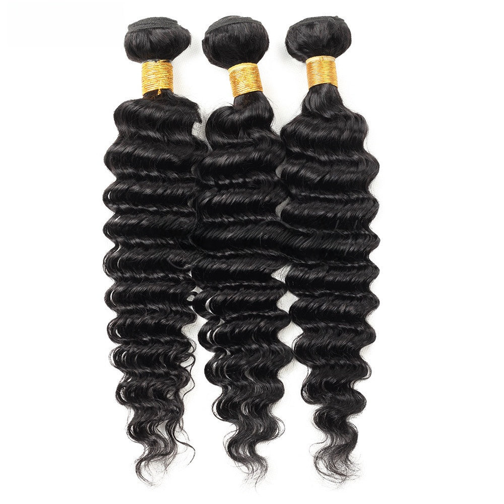 100% Real Human Hair 1 Pcs Bundles