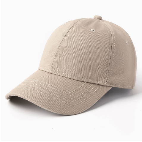 Pure Cotton Soft-Top Baseball Cap