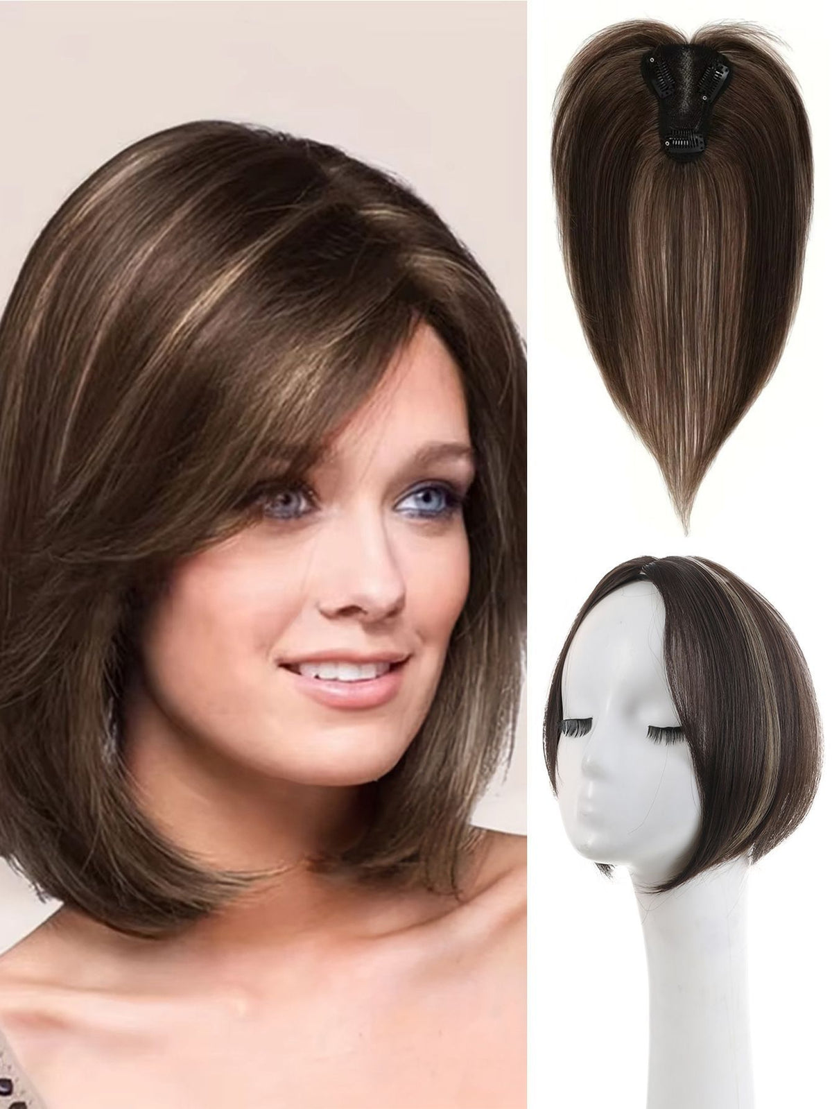Invisible Hair Bangs Extensions