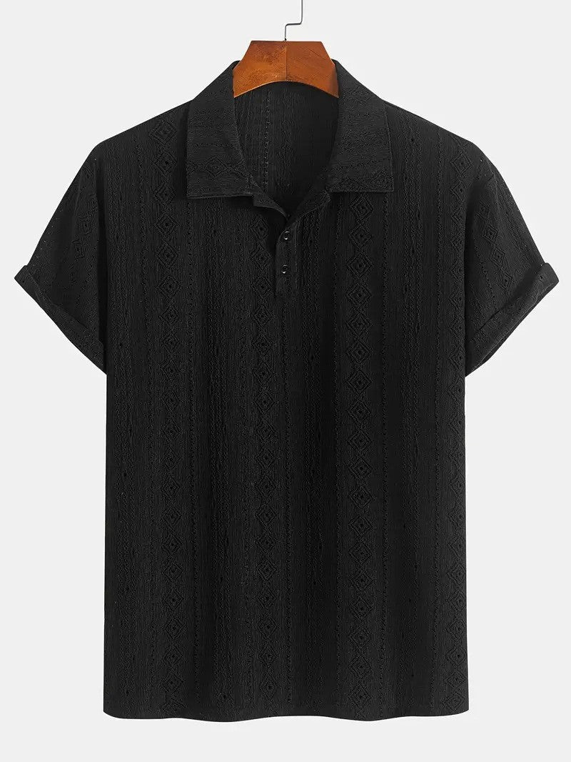 Ademende lichtgewicht casual polo