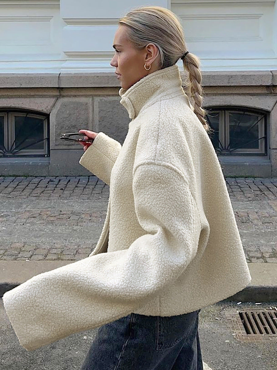 Europese en Amerikaanse herfst-winter Berber fleecejas