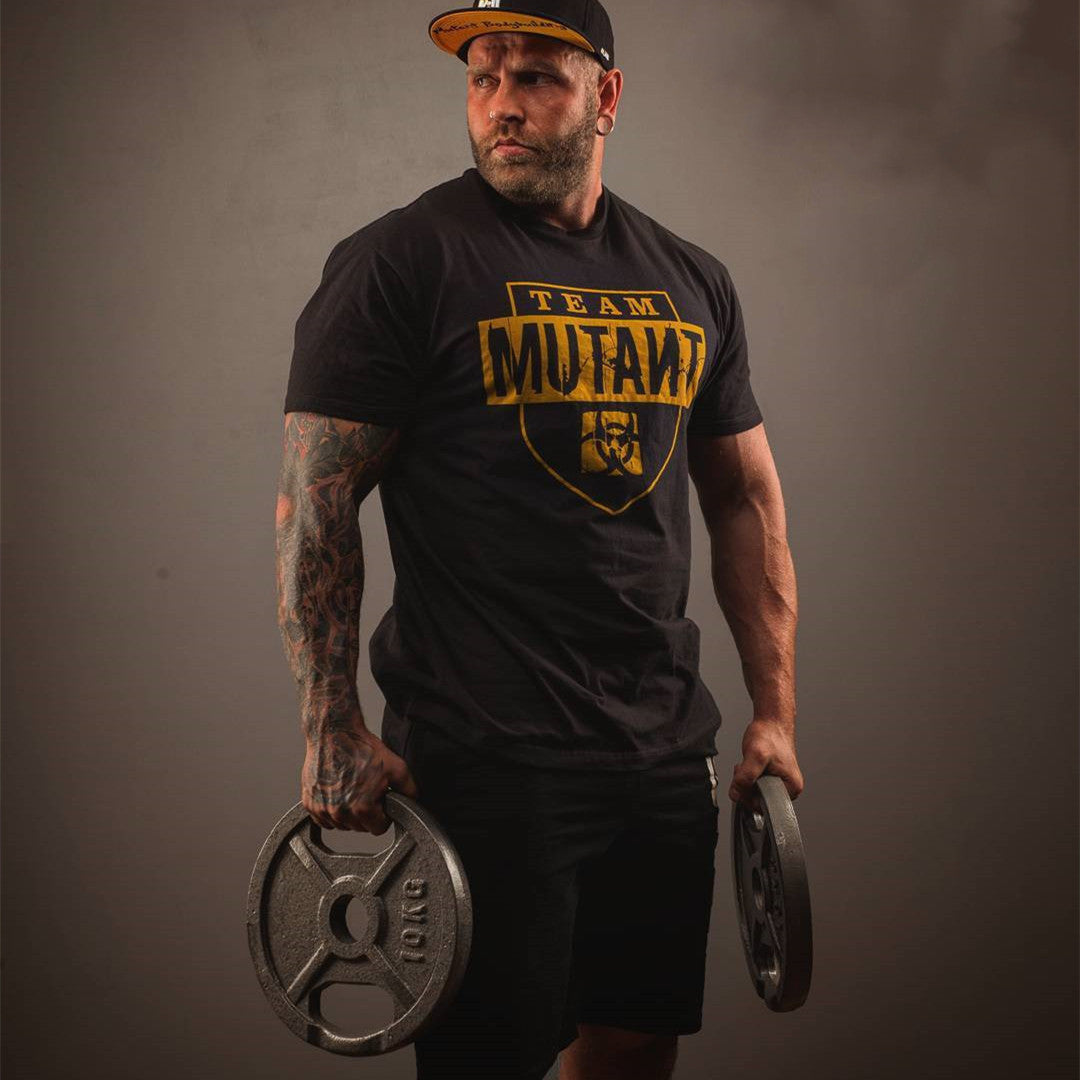 Korte mouwen strak fitness T-shirt heren