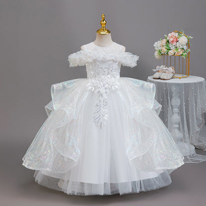 Children Sequin Princess Dress