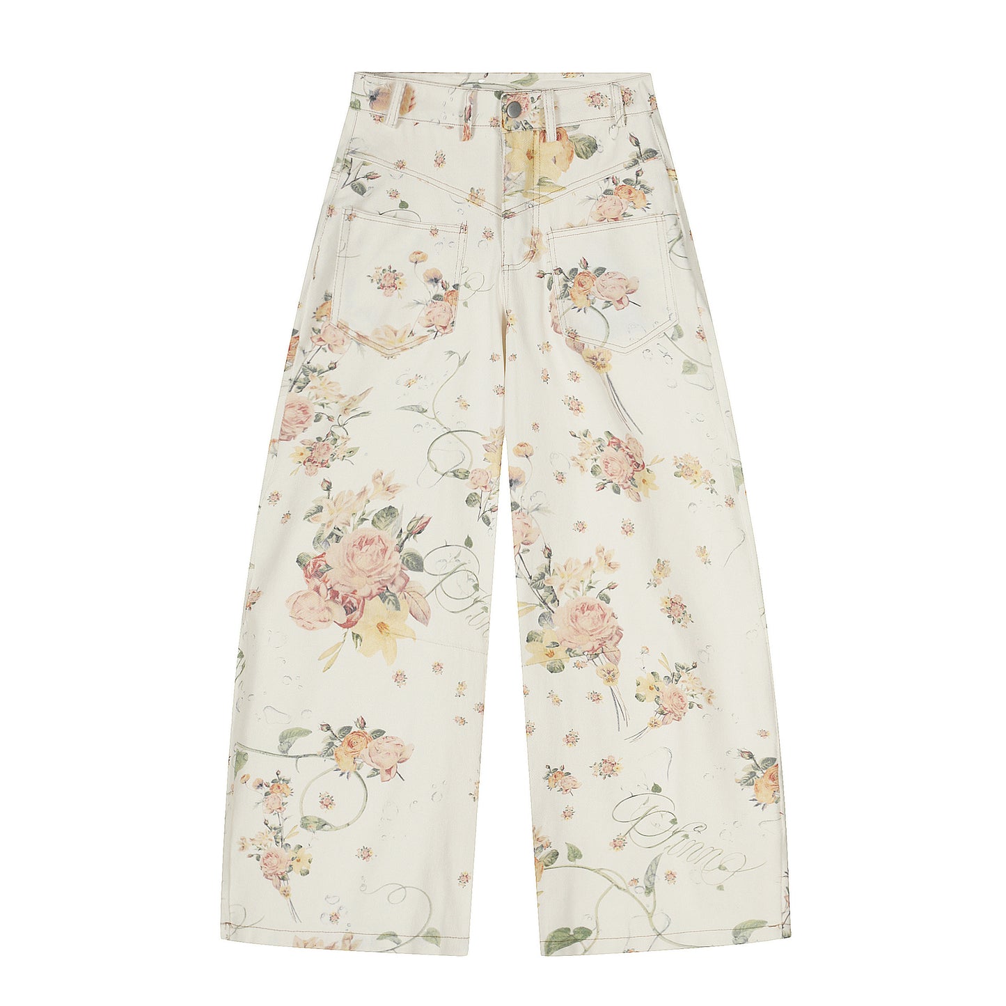 Women's Printed Casual Pants Trendy Loose Fit