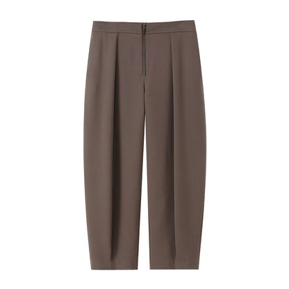 Dubbelknoops colbert + broek met aansluitende pijpen