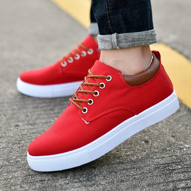 Heren casual canvas sneakers