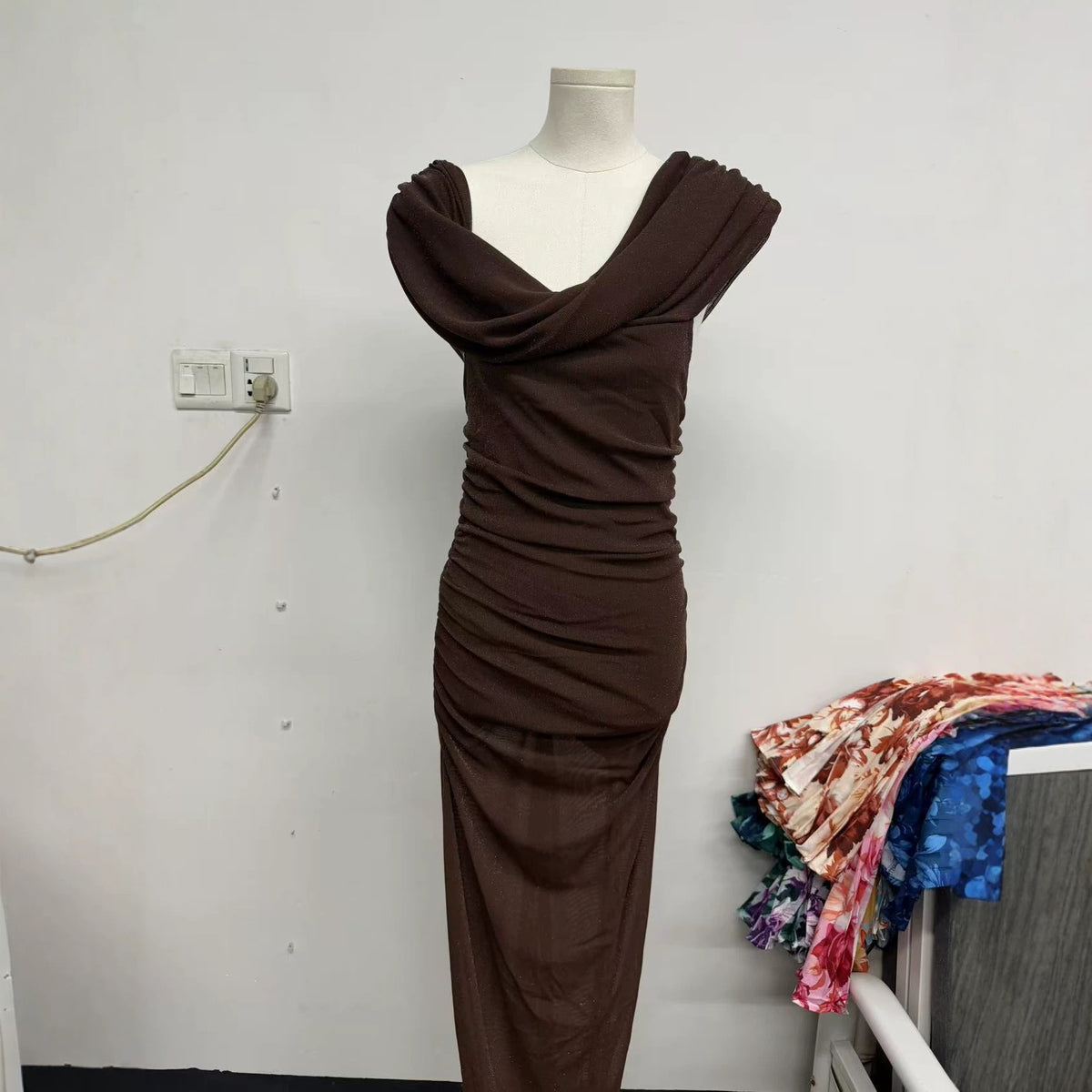 Vintage Elegant Sleeveless Long Dress