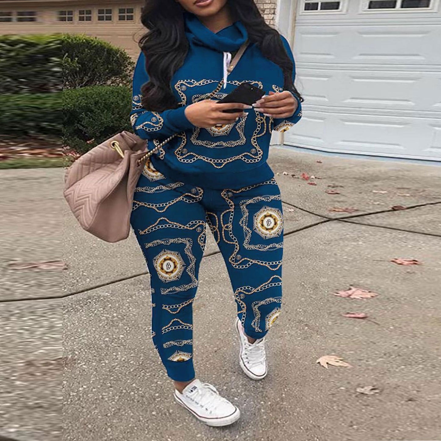 Casual mode-print truipak voor dames