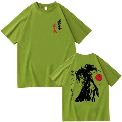 Vagabond Miyamoto Musashi T-shirt met korte mouwen unisex