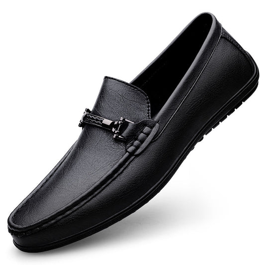 Men's Cowhide Leather Casual Shoes