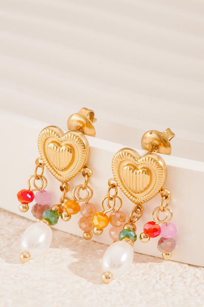 love rain earrings
