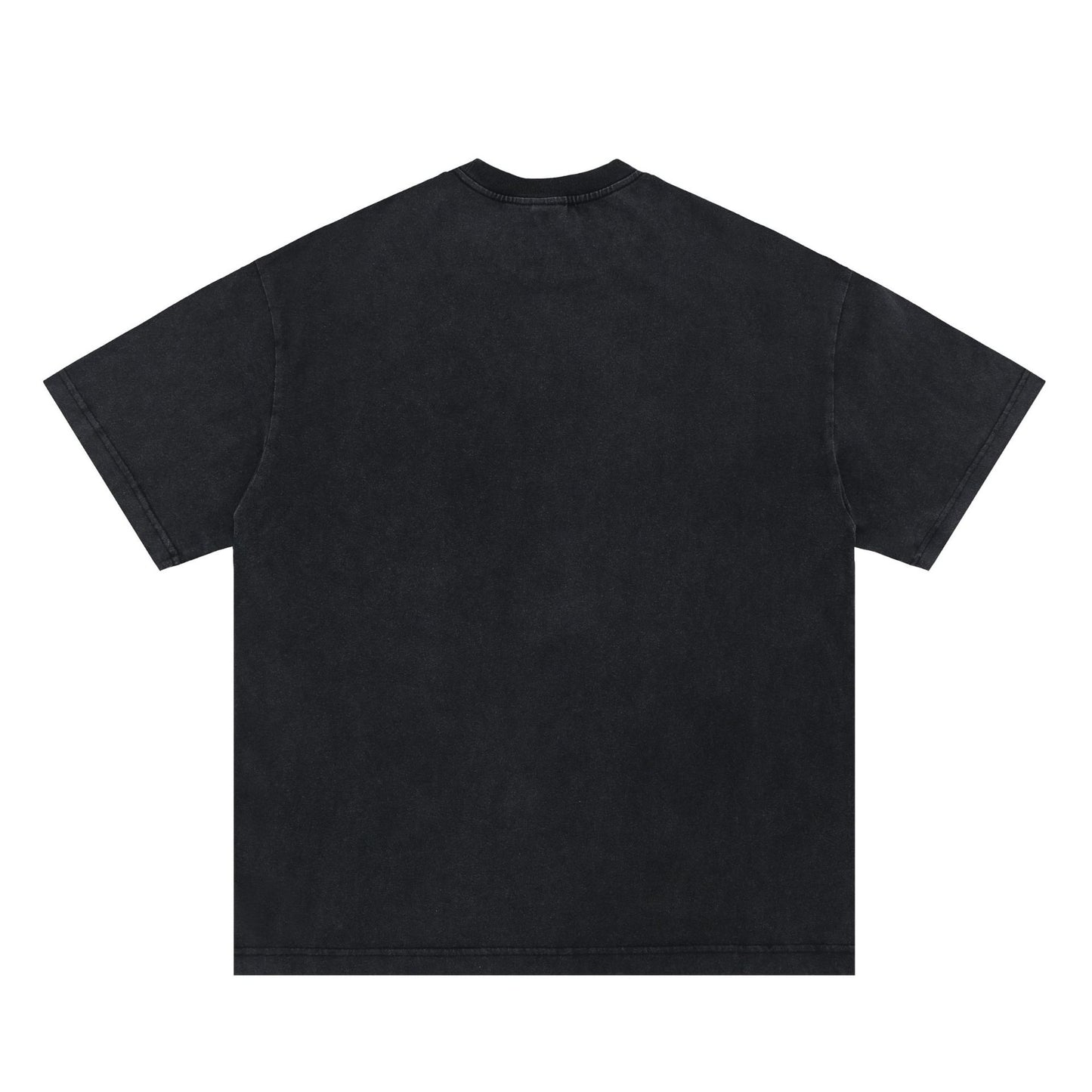 T-shirt met korte mouwen en vinylplaatprint