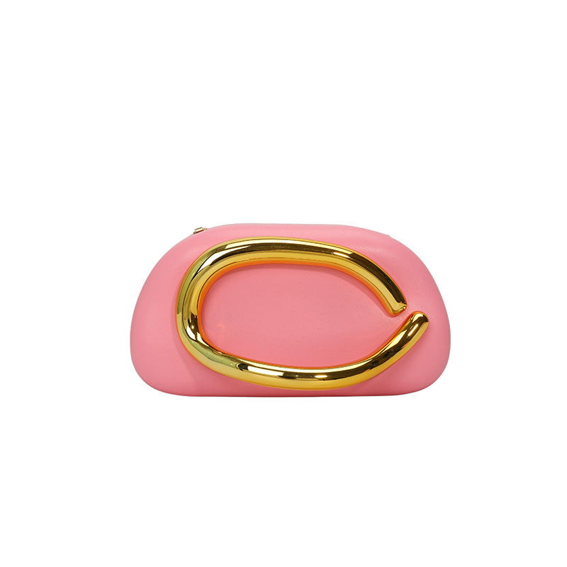 Elegant Chain Strap Clutch Bag